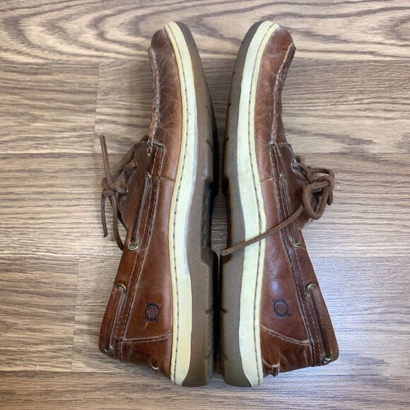 Born Preppy H52016 Men\'s Casual Shoes Lace Up Leather Brown 10 Slip On Loafers main image 9